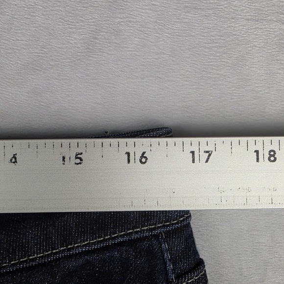 Judy Blue Jeans Womens Size 15/32 Mom Jean High Waist Dark Wash Blue Denim Pants - Picture 10 of 12